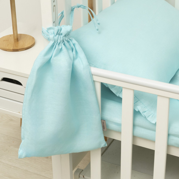 Комплект постельного белья Viluta детский Лен Голубой