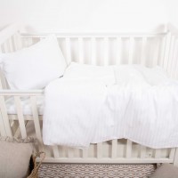 Комплект постельного белья Viluta детский Сатин Stripe White