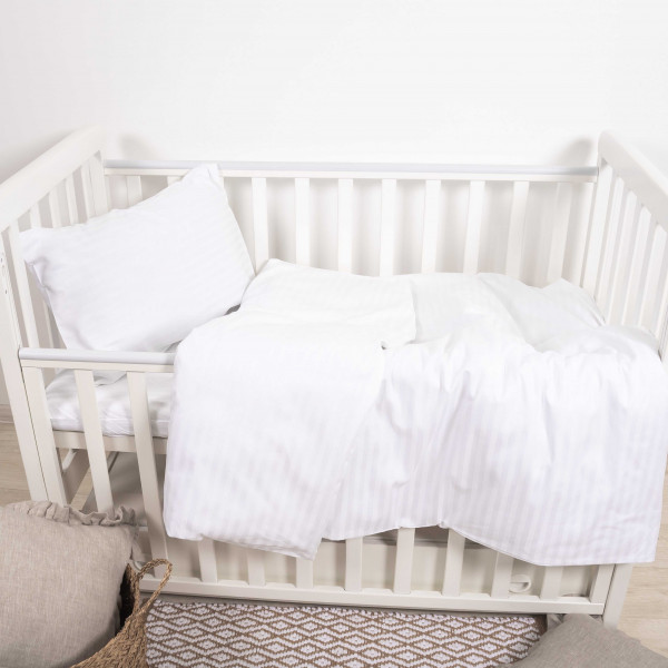 Комплект постельного белья Viluta детский Сатин Stripe White