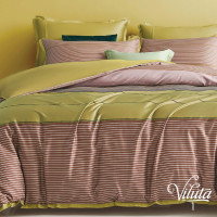 Комплект постельного белья Viluta Евро Сатин Египетский хлопок 01