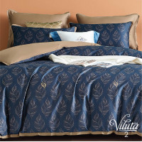 Комплект постельного белья Viluta Евро Сатин Египетский хлопок 02