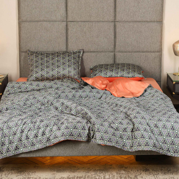 Комплект постельного белья Viluta Евро Сатин Египетский хлопок 03