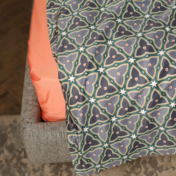 Комплект постельного белья Viluta Евро Сатин Египетский хлопок 03