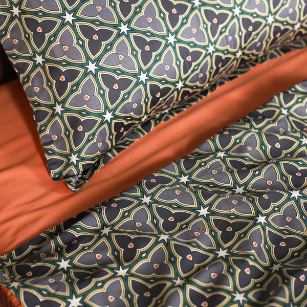 Комплект постельного белья Viluta Евро Сатин Египетский хлопок 03