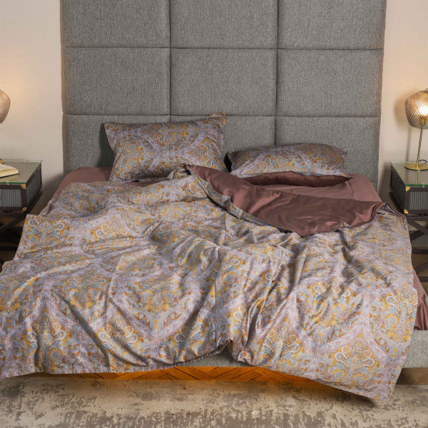 Комплект постельного белья Viluta Евро Сатин Египетский хлопок 04