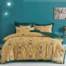 Комплект постельного белья Viluta Евро Сатин Египетский хлопок 16