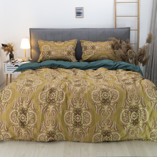 Комплект постельного белья Viluta Евро Сатин Египетский хлопок 16