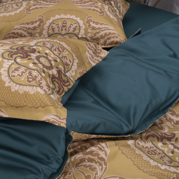 Комплект постельного белья Viluta Евро Сатин Египетский хлопок 16