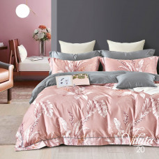 Комплект постельного белья Viluta Евро Сатин Египетский хлопок 20