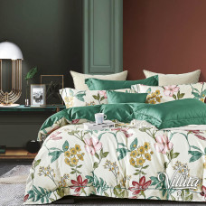 Комплект постельного белья Viluta Евро Сатин Египетский хлопок 21