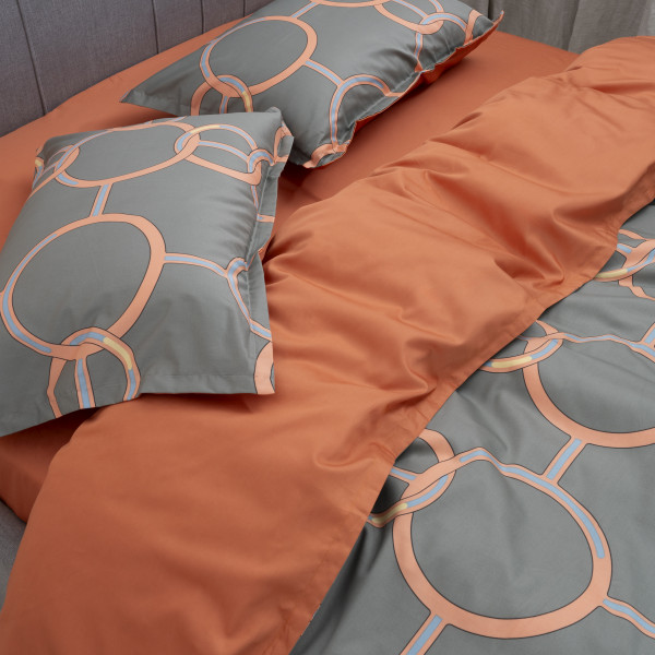 Комплект постельного белья Viluta Евро Сатин Египетский хлопок 28