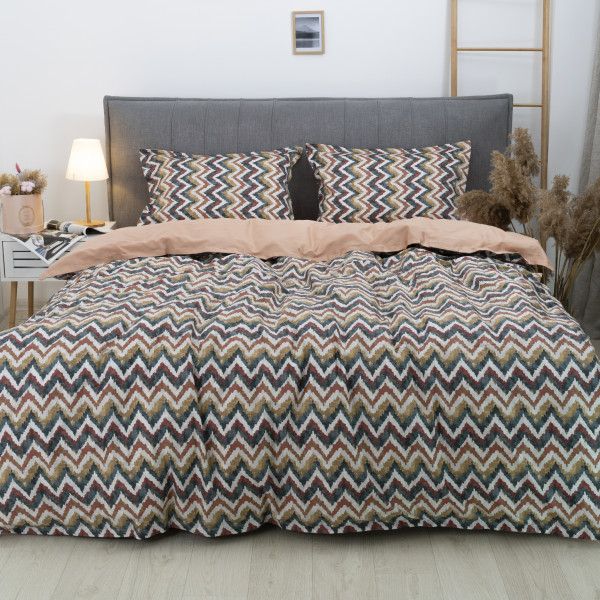 Комплект постельного белья Viluta Евро Сатин Египетский хлопок 29