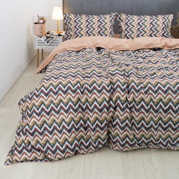 Комплект постельного белья Viluta Евро Сатин Египетский хлопок 29