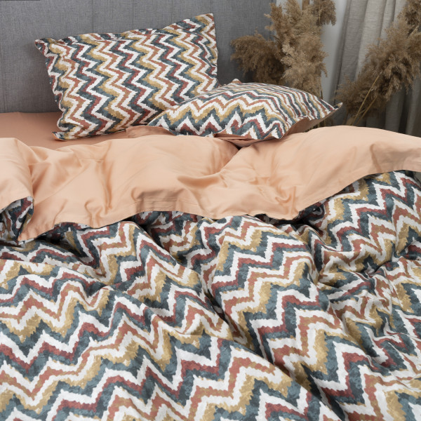 Комплект постельного белья Viluta Евро Сатин Египетский хлопок 29