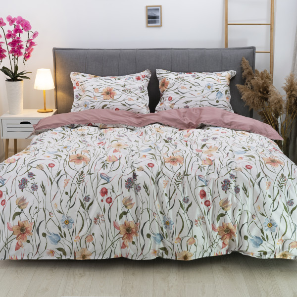 Комплект постельного белья Viluta Евро Сатин Египетский хлопок 30