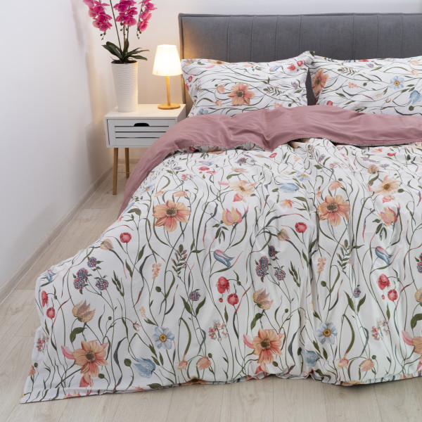 Комплект постельного белья Viluta Евро Сатин Египетский хлопок 30