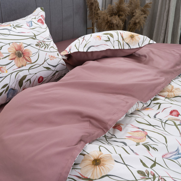 Комплект постельного белья Viluta Евро Сатин Египетский хлопок 30