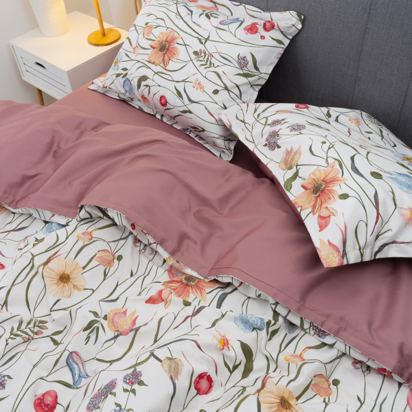 Комплект постельного белья Viluta Евро Сатин Египетский хлопок 30