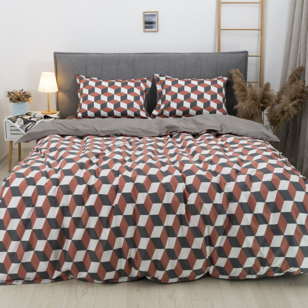 Комплект постельного белья Viluta Евро Сатин Египетский хлопок 31