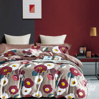 Комплект постельного белья Viluta Евро Сатин Египетский хлопок 32