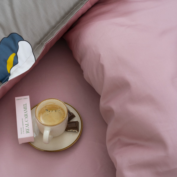 Комплект постельного белья Viluta Евро Сатин Египетский хлопок 32