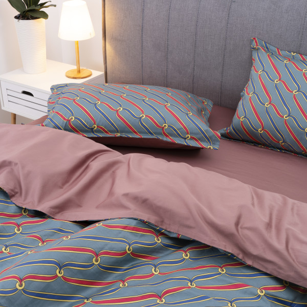 Комплект постельного белья Viluta Евро Сатин Египетский хлопок 33