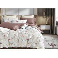 Комплект постельного белья Viluta Евро Сатин Египетский хлопок 37
