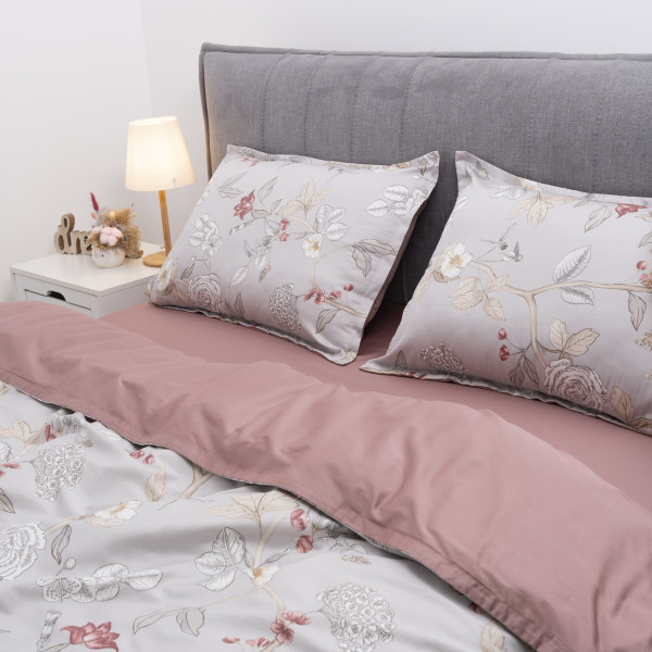 Комплект постельного белья Viluta Евро Сатин Египетский хлопок 37