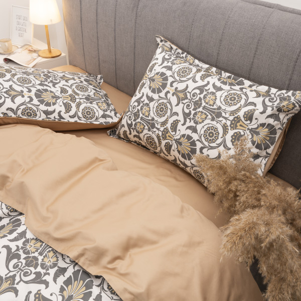 Комплект постельного белья Viluta Евро Сатин Египетский хлопок 39