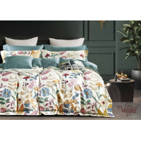 Комплект постельного белья Viluta Евро Сатин Египетский хлопок 41