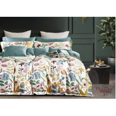 Комплект постельного белья Viluta Евро Сатин Египетский хлопок 41