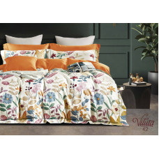 Комплект постельного белья Viluta Евро Сатин Египетский хлопок 42