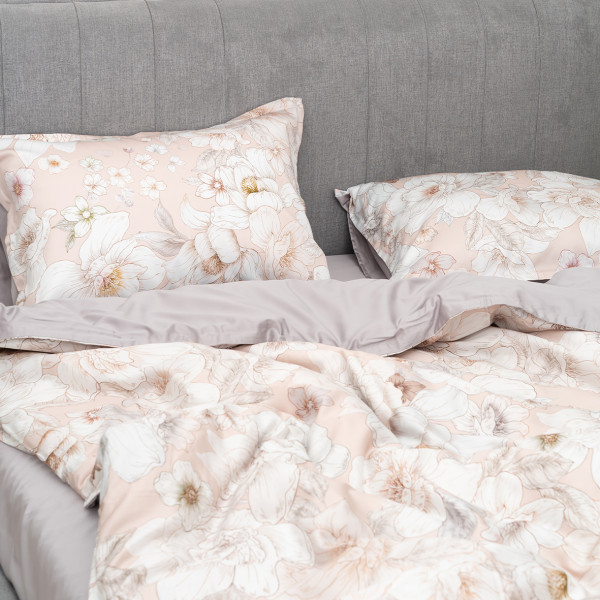 Комплект постельного белья Viluta Евро Сатин Египетский хлопок 45