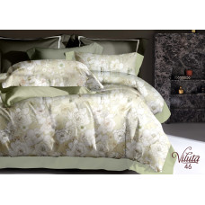 Комплект постельного белья Viluta Евро Сатин Египетский хлопок 46