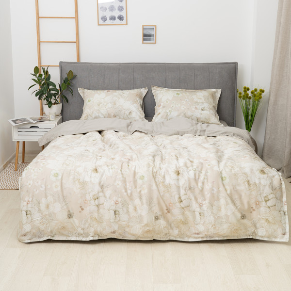 Комплект постельного белья Viluta Евро Сатин Египетский хлопок 46