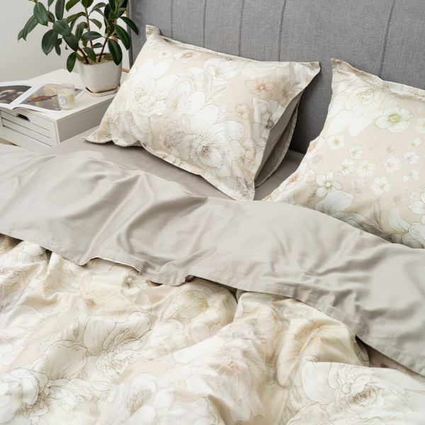 Комплект постельного белья Viluta Евро Сатин Египетский хлопок 46