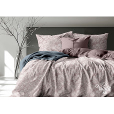 Комплект постельного белья Viluta Евро Сатин Египетский хлопок 48