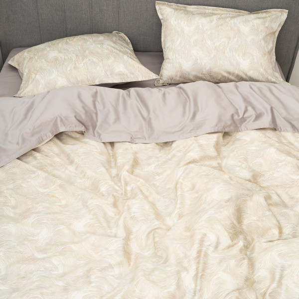 Комплект постельного белья Viluta Евро Сатин Египетский хлопок 52