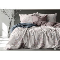 Комплект постельного белья Viluta Евро Сатин Египетский хлопок 53
