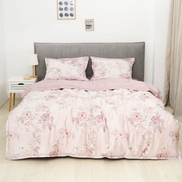 Комплект постельного белья Viluta Евро Сатин Египетский хлопок 53