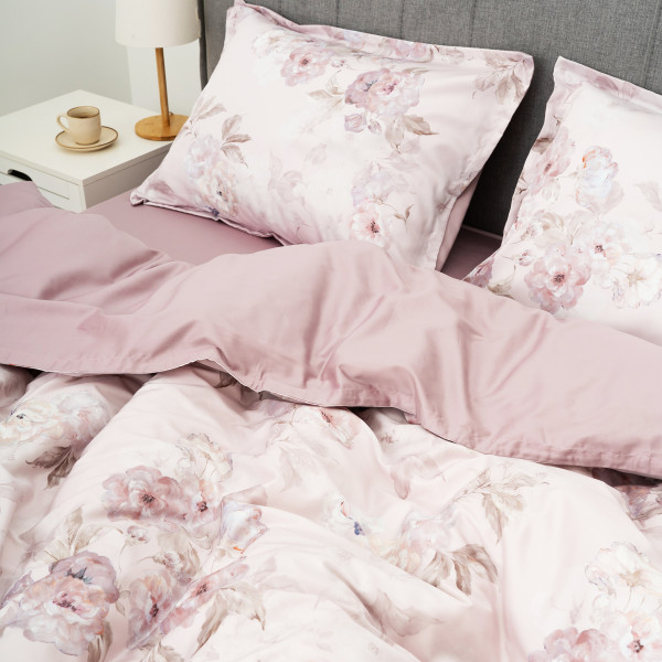 Комплект постельного белья Viluta Евро Сатин Египетский хлопок 53