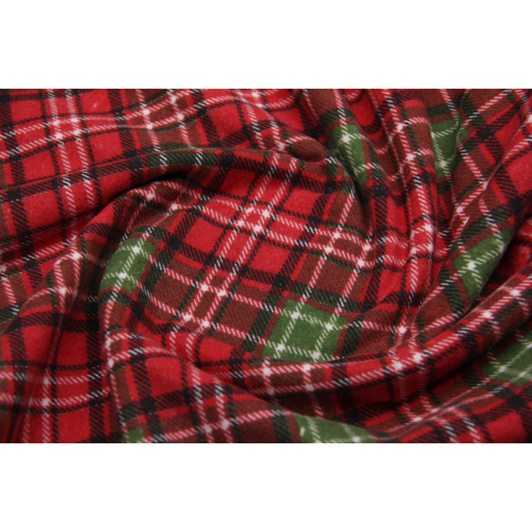 Комплект постельного белья Viluta Семейный Фланель Новогодний