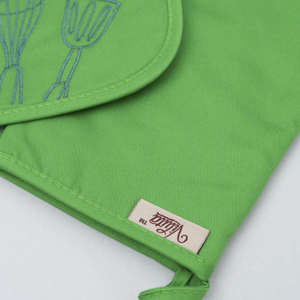 Набор кухонный с вышивкой Viluta Cook 2 ед. Саржа Трава