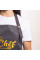 Фартух с вышивкой Chef Саржа Темно-серый