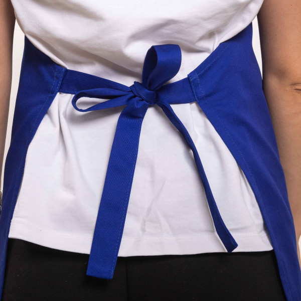 Фартух с вышивкой Food Саржа Синий