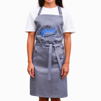 Фартух с вышивкой Good Morning Саржа Серый