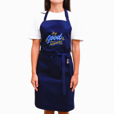 Фартух с вышивкой Good Morning Саржа Синий