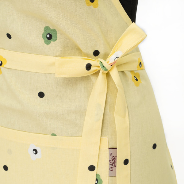 Фартух Кухонний Viluta Ранфорс на Зав'язках: Стиль та Захист на Вашій Кухні