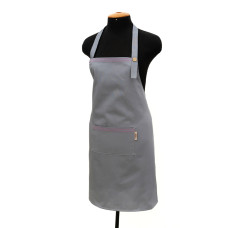 Фартух Viluta Саржа Светло-серый (мод. 18-11)