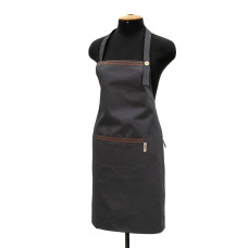 Фартух Viluta Саржа Темно-серый (мод. 18-11)